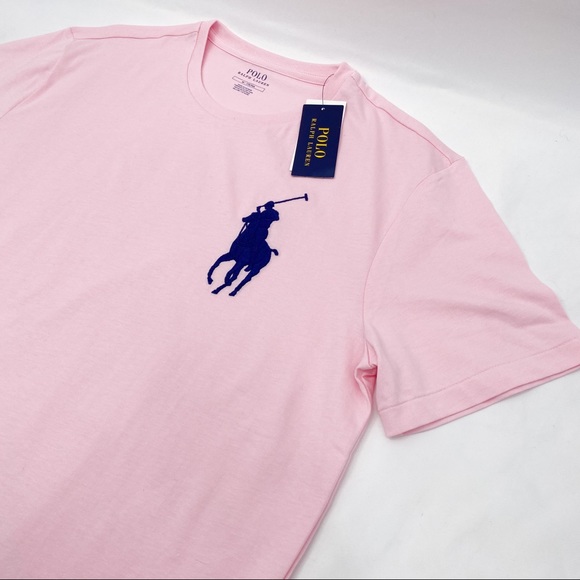 Polo Ralph Lauren Mens Crew Neck Big Pony T-Shirt - Picture 3 of 9